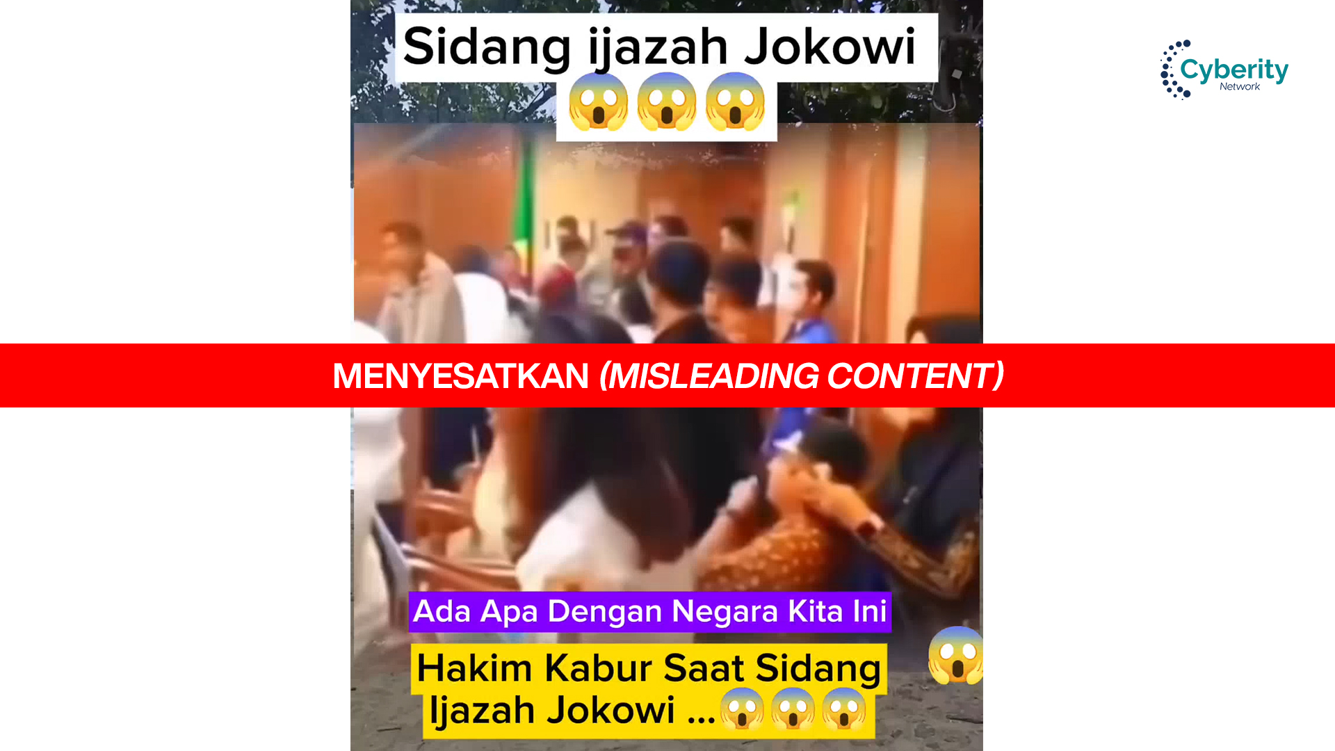 [KELIRU] Hakim Tidak Kabur saat Sidang Ijazah Jokowi Berlangsung