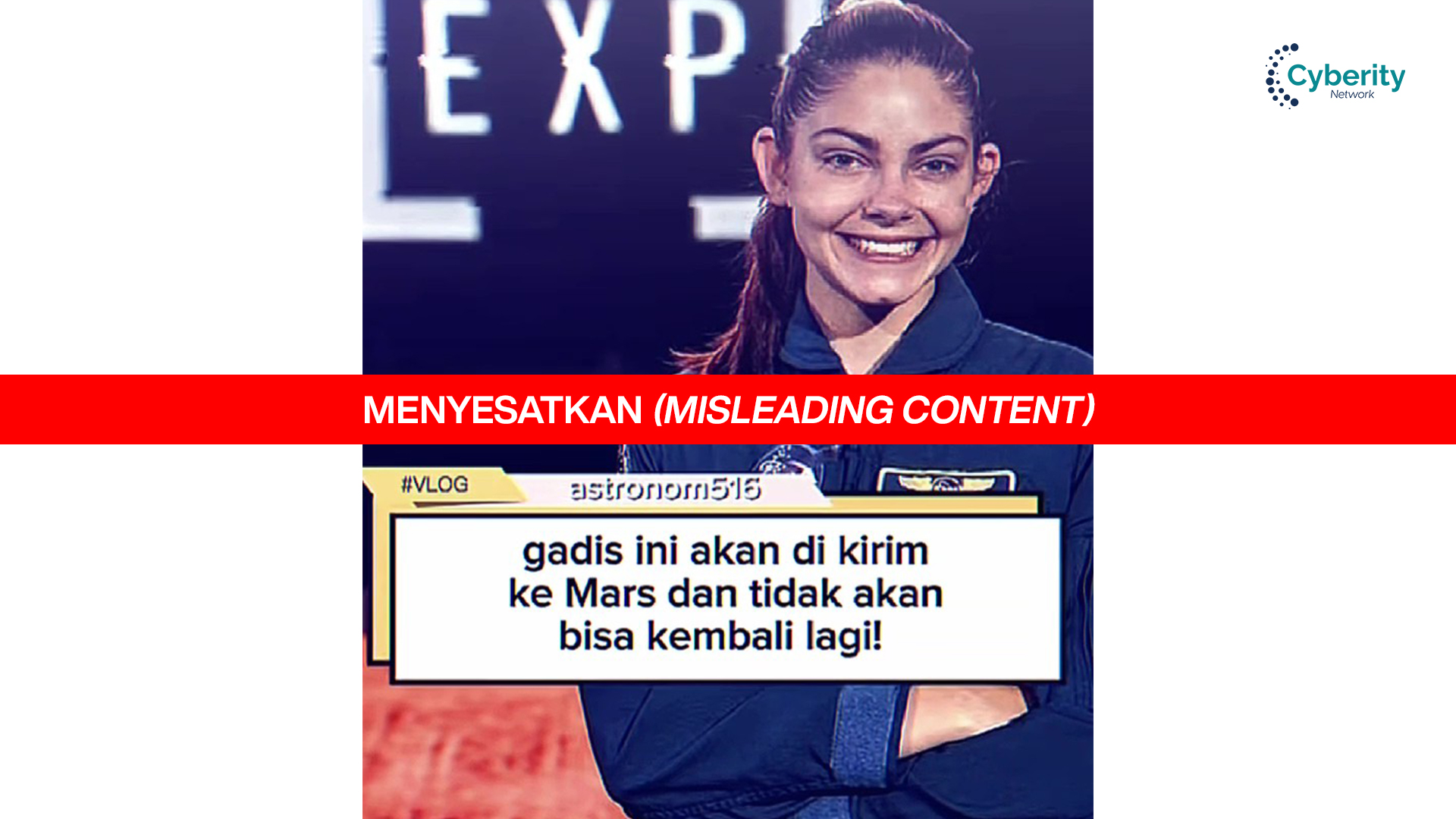 [KELIRU] Alyssa Carson Akan Dikirim ke Mars Dan Tidak Kembali ke Bumi