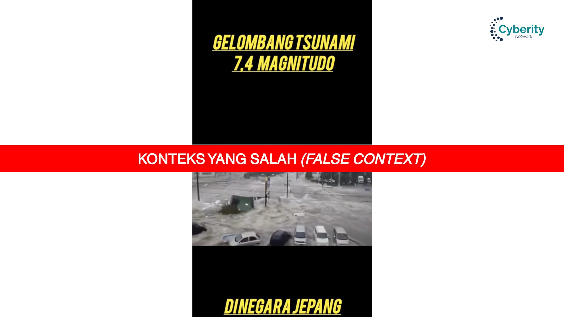 [KELIRU] Video Gelombang Tsunami 7.5 Magnitudo di Jepang pada 20 April 2026