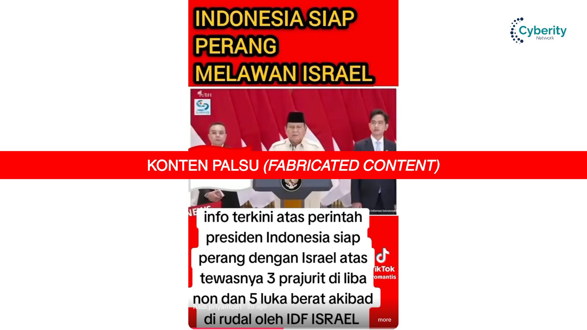 [KELIRU] Indonesia Siap Perang Melawan Israel