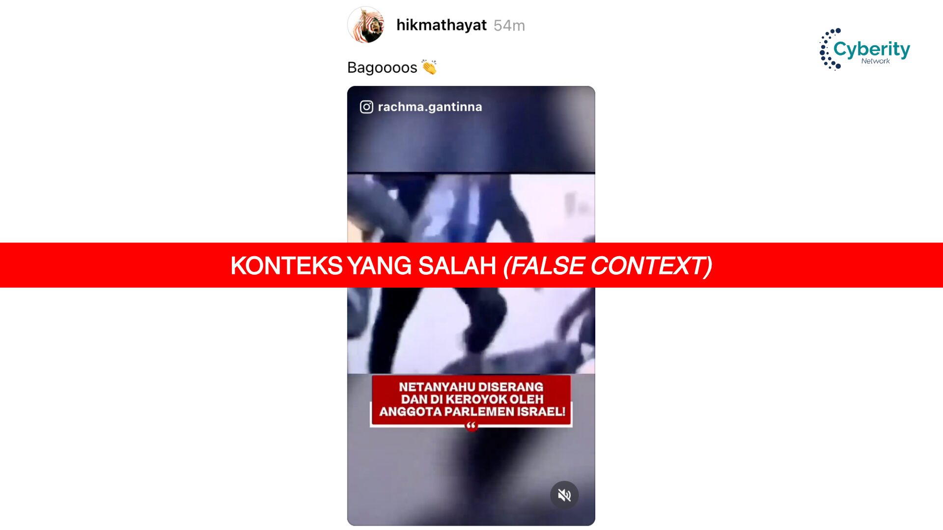 [KELIRU] Video Netanyahu Diserang dan Dikeroyok oleh Anggota Parlemen Israel