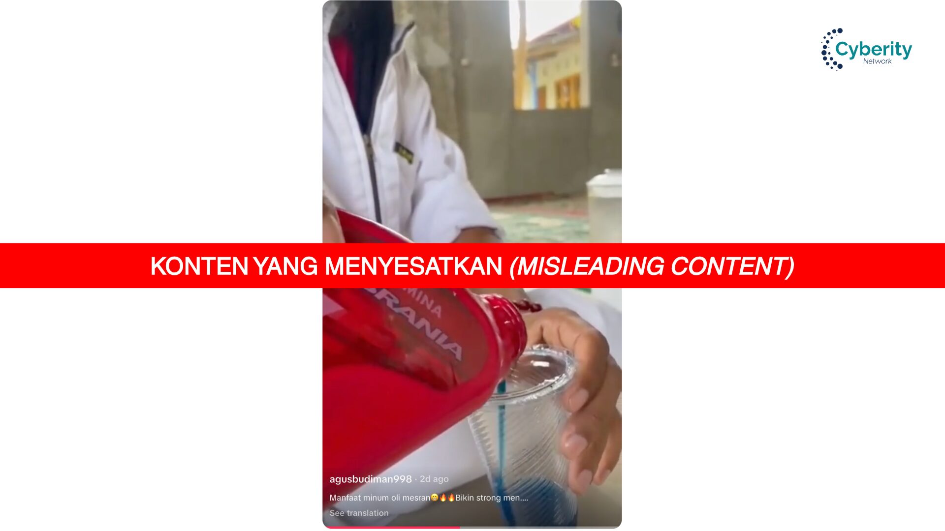 [KELIRU] Manfaat Minum Oli Mesran Membuat Laki-Laki Menjadi Kuat