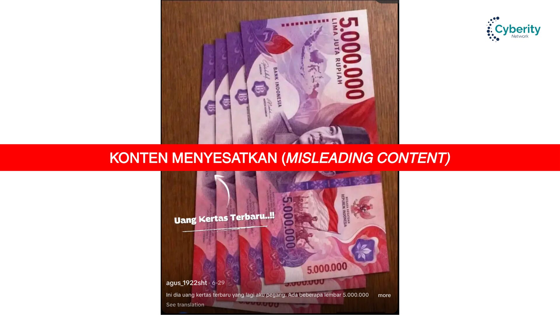[KELIRU] Uang Kertas Terbaru Senilai Rp5.000.000